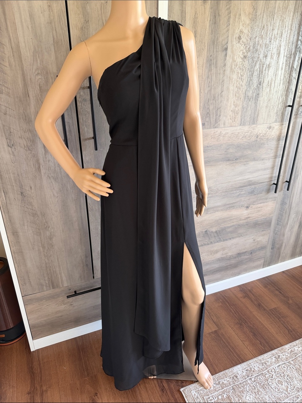Birdy Grey Black Evening Gown